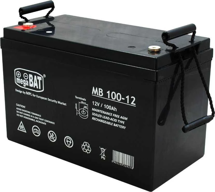 AKUMULIATORIUS 12V/100AH-MB megaBAT