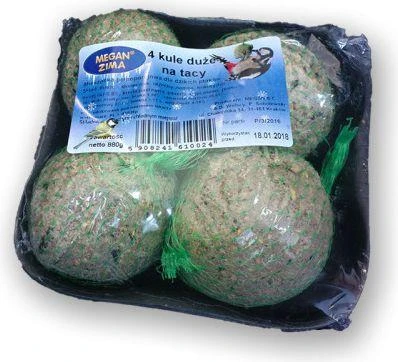 Pašaras laukiniams paukščiams Megan, 4 x 220 gr