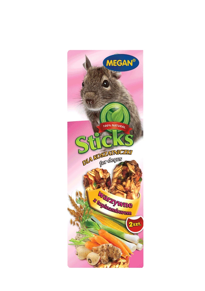 Skanėstai degu Megan, su daržovėmis ir artišokais, 2 x 50 gr