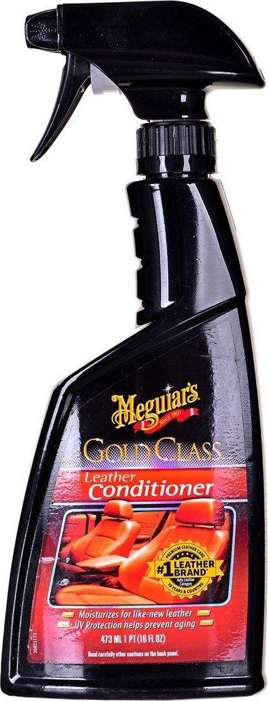 Meguiars G18616 Gold Class Leather Conditioner refresh & UV apsaugo paviršių nuo alavijo ir drėkinančių aliejų (473ml) (JAV)