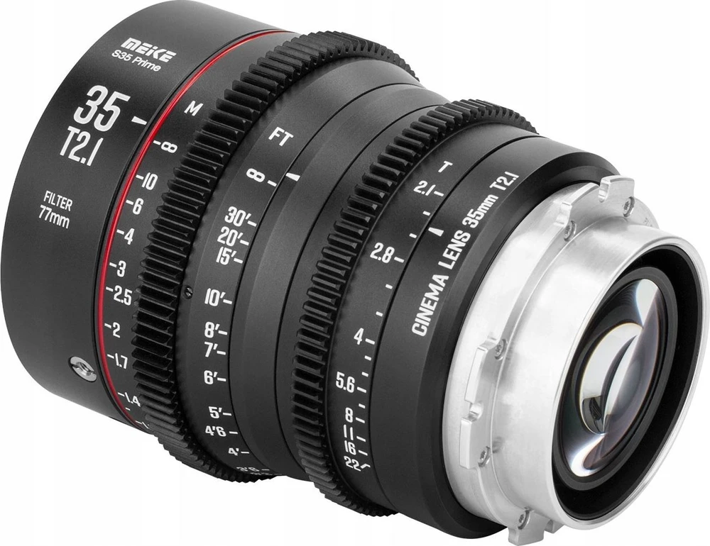 „MeiKe“ vaizdo objektyvas 35 mm f/2.1–22 FF STM, skirtas „CANON EF“ ir EF jungtims / MK-35T21S35-EF