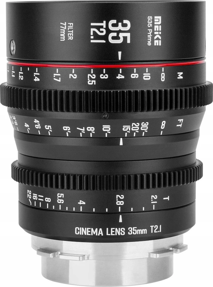 „MeiKe“ vaizdo objektyvas 35 mm f/2.1–22 FF STM, skirtas „CANON EF“ ir EF jungtims / MK-35T21S35-EF