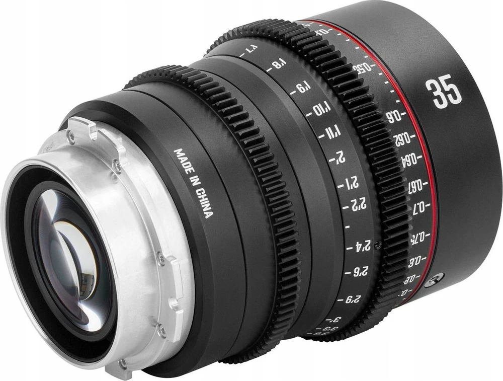 „MeiKe“ vaizdo objektyvas 35 mm f/2.1–22 FF STM, skirtas „CANON EF“ ir EF jungtims / MK-35T21S35-EF