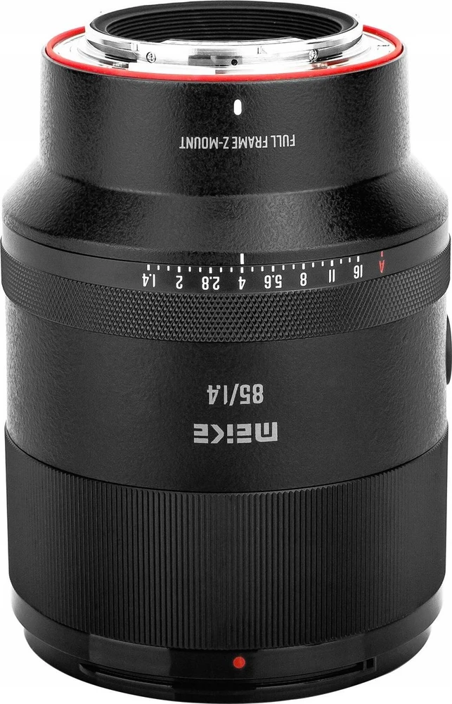 Objektyvas - Meike 85mm f/1.4 AF STM objektyvas Fullframe (Nikon Z, 13 elementų, 0.63m)