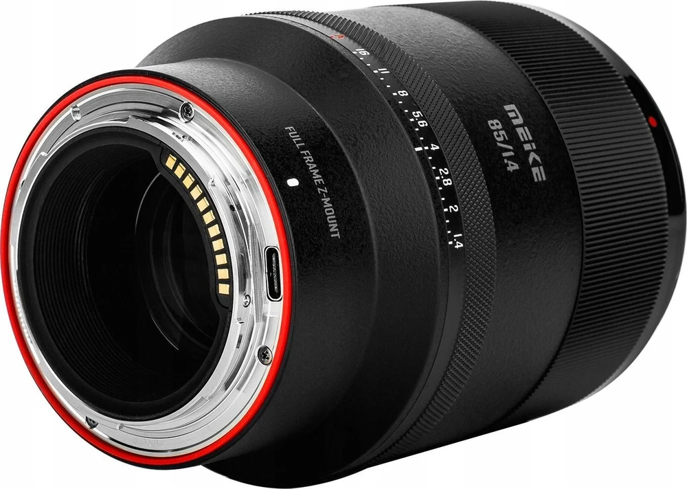 Objektyvas - Meike 85mm f/1.4 AF STM objektyvas Fullframe (Nikon Z, 13 elementų, 0.63m)