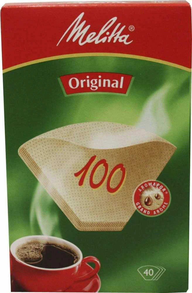 Kavamalė Popieriniai kavos filtrai Melitta Original 100, 40 vnt.