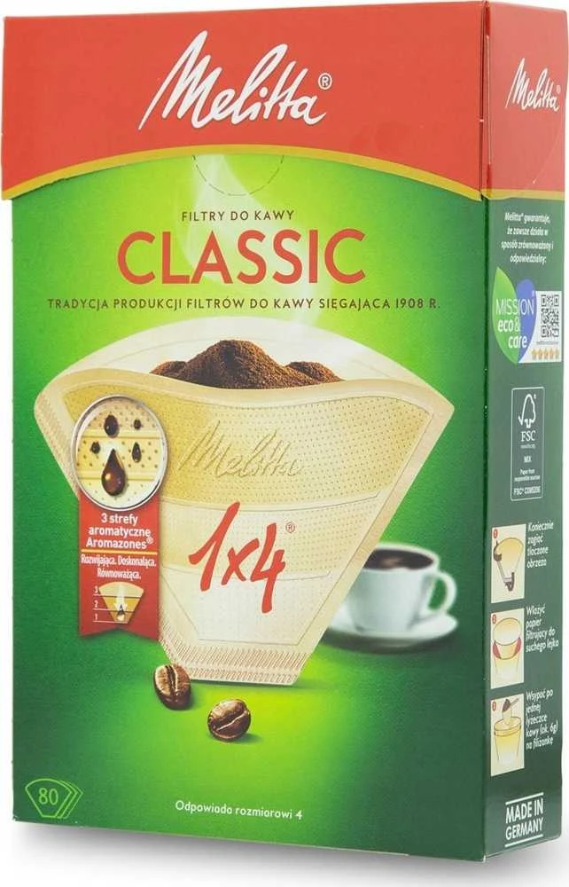 Kiti MELITTA Rudi 1x4/80 Filtrai kavai