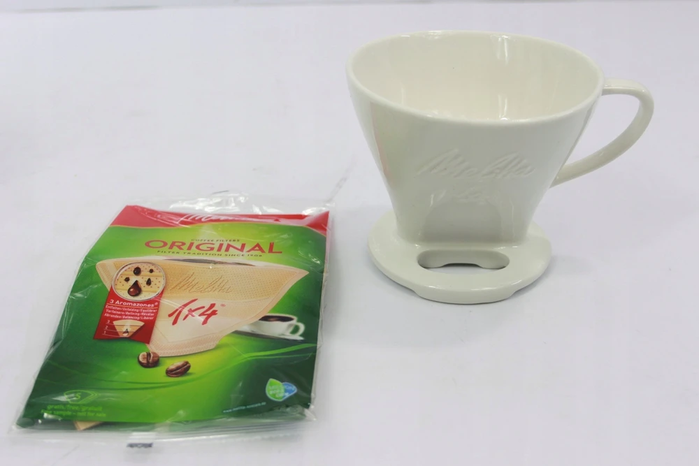 Melitta Melitta porcelianinis kavos lašintuvas 1x4 - Baltas