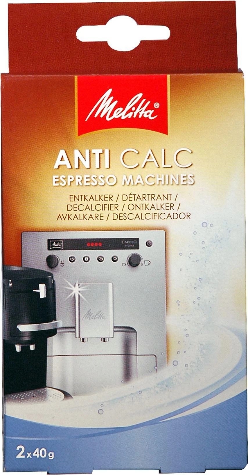 MELITTA Nukalk. milt. Anti Calc 2x40g.