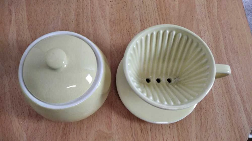 Melitta Melitta porcelianinis kavos lašintuvas 1x4 - Baltas