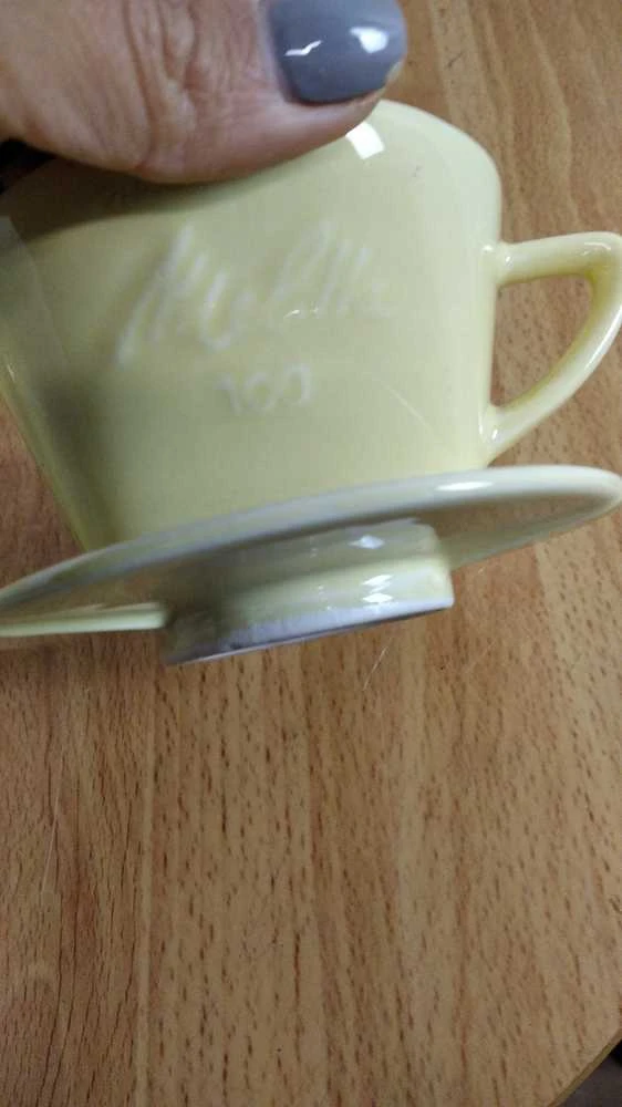 Melitta Melitta porcelianinis kavos lašintuvas 1x4 - Baltas