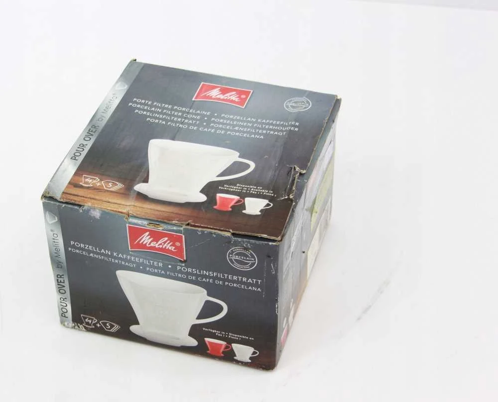 Melitta Melitta porcelianinis kavos lašintuvas 1x4 - Baltas