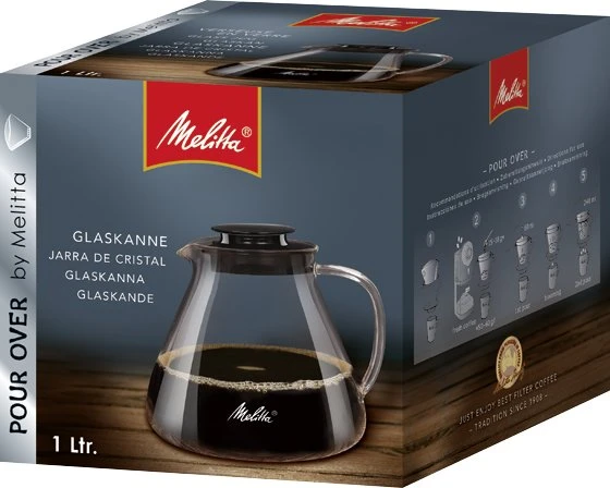 Melitta Szklany dzbanek 700ml - serwer do kawy
