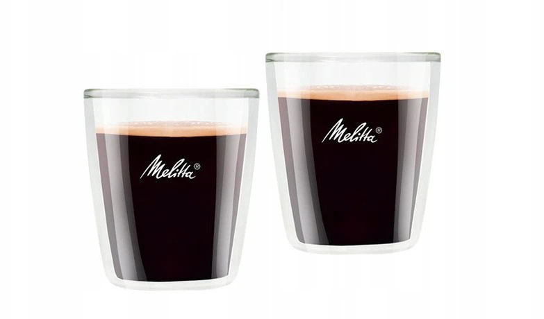 MELITTA dvigubo stiklo puodeliai, 300 ml