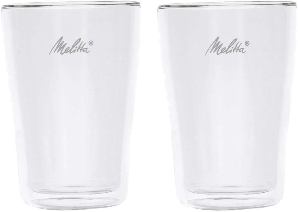 MELITTA dvigubo stiklo puodeliai, 300 ml