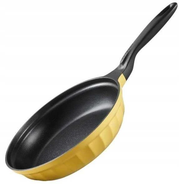 Mellow Yellow Keptuvė Mellow Geltona BUYDEEM Aliuminė keptuvė su nepridegančia danga 25 cm, modelis CP151, spalva Mellow Geltona