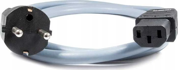 Maitinimo laidas Melodika Melodika MDP15G Maitinimo laidas su įžeminimu (tinklas) 3x2,5mm2 (Schuko-IEC C13) Gunmetal - 1,5m
