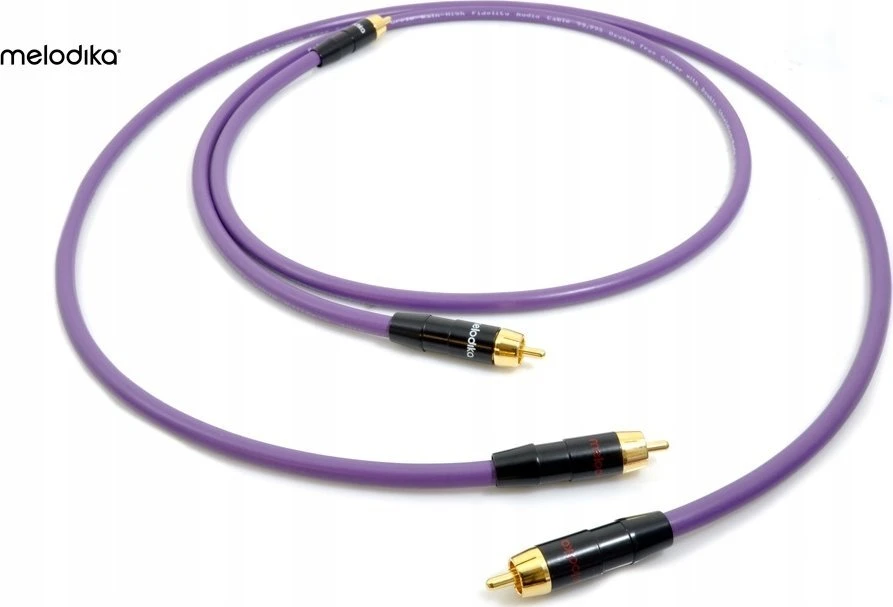 Melodika Melodika MD2R120 Kabelis 2xRCA - 2x RCA Purpurinis - 12m