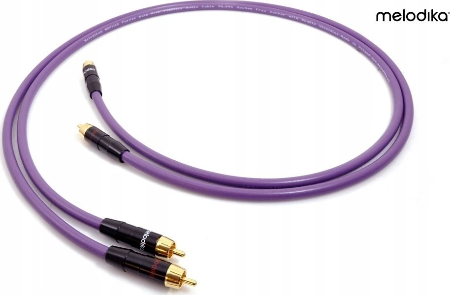 Melodika Melodika MD2R120 Kabelis 2xRCA - 2x RCA Purpurinis - 12m