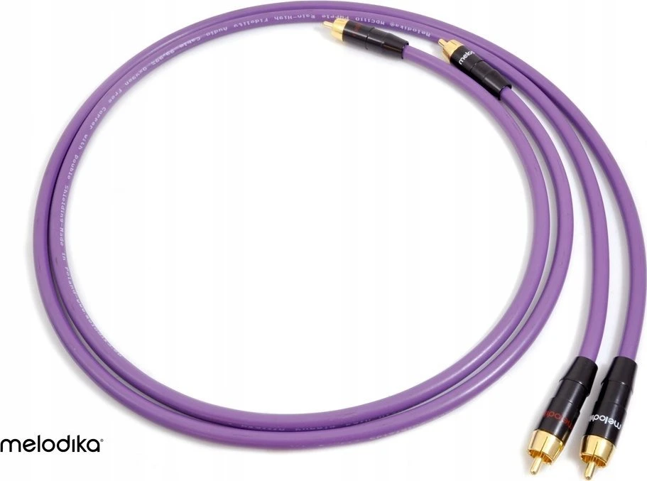 Melodika Melodika MD2R120 Kabelis 2xRCA - 2x RCA Purpurinis - 12m