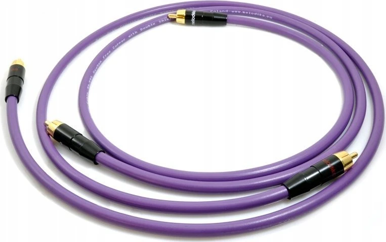 Melodika Melodika MD2R120 Kabelis 2xRCA - 2x RCA Purpurinis - 12m