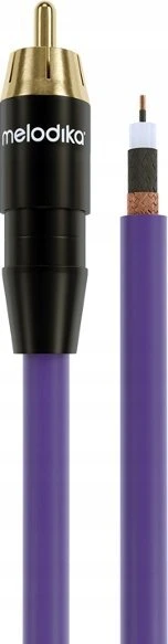 Melodika Melodika MD2R120 Kabelis 2xRCA - 2x RCA Purpurinis - 12m