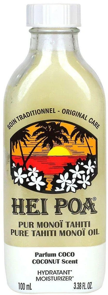 Hei Poa Pure Tahiti Monoi Oil Coconut Scent, 100 ml