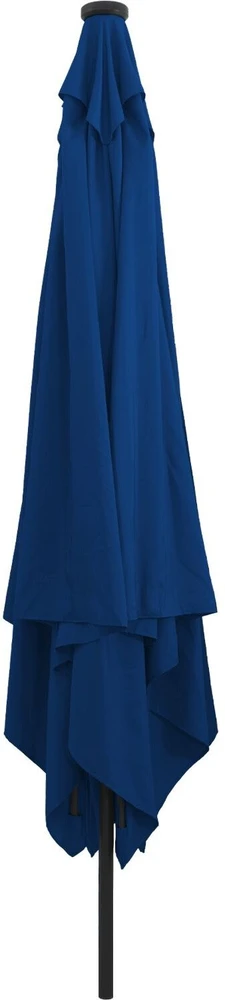 Sodo skėtis 295 x 295 x 245 cm Poliesteris ir plienas Azurblau