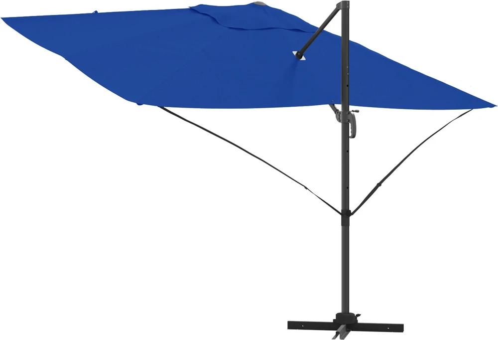 Skėtis nuo saulės 351 x 250 x 260 cm Poliesteris ir aliuminis