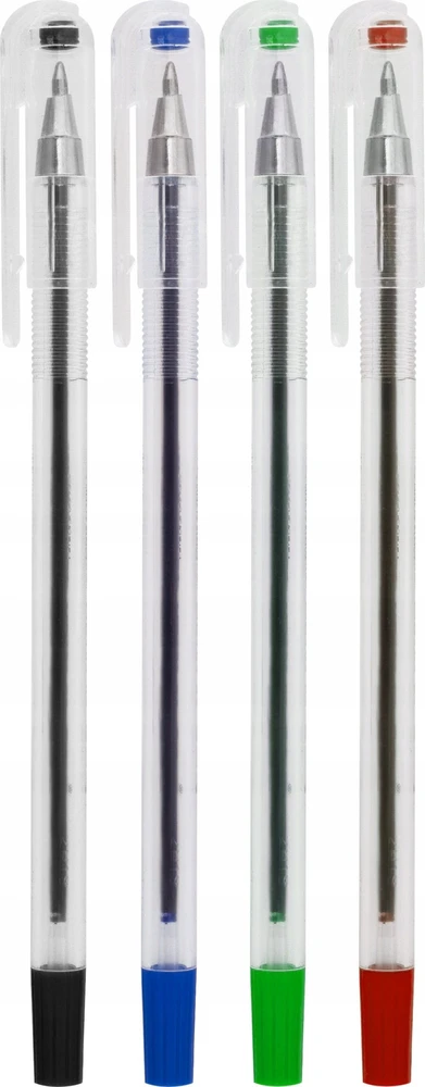 Memobe rašiklis 0,7 mm, 4 spalvos, biuro reikmenys