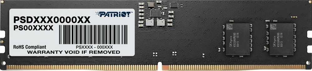 RAM Patriot parašas DDR5 8GB 5600MHz 1 rangas