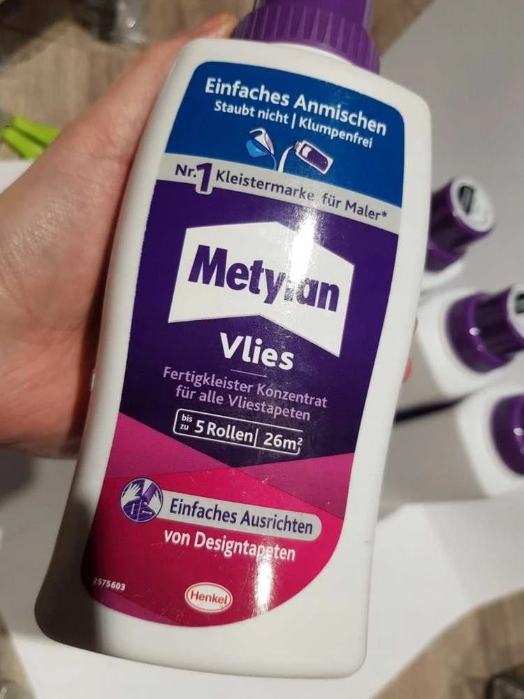 Memorysolution WALLPAPER GLUE METYLAN FLEECE CONCE 500G