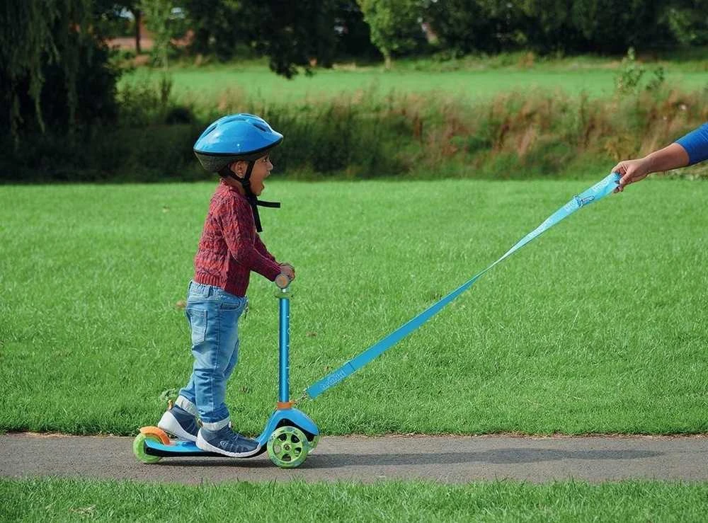 TRUNKI TRU-SCS-EU-ZZ-01 Trunki sulankstomas paspirtukas - mėlynas, mažas