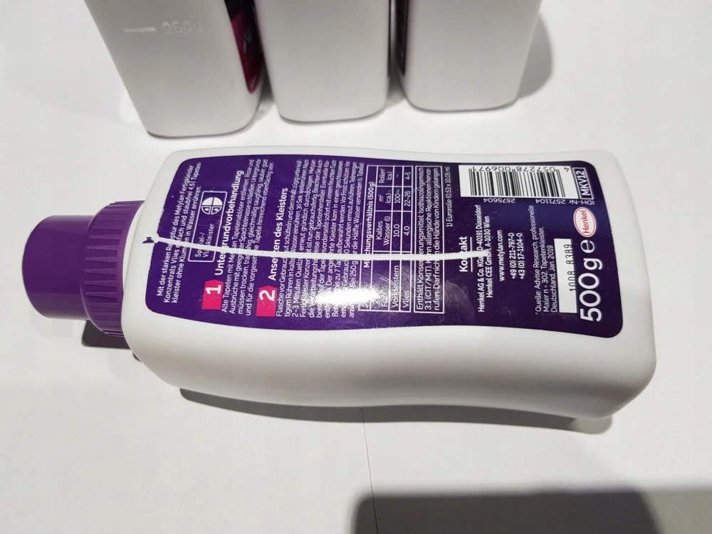 Memorysolution WALLPAPER GLUE METYLAN FLEECE CONCE 500G