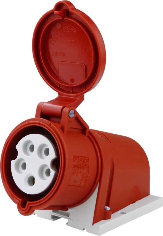 Mennekes Socket 32A 5P (3P+N+Z) 6h IP44 montuojamas ant paviršiaus TYP27008 Mennekes 7728