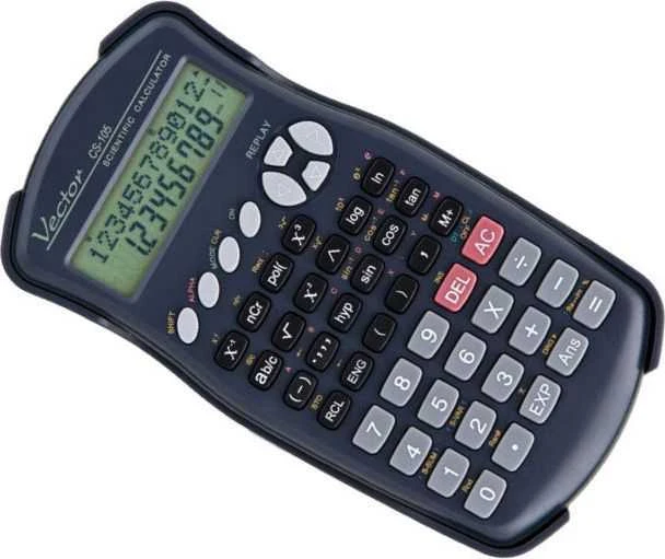 Vector CS-105 skaičiuotuvas įstrižai