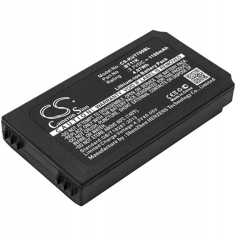 „Danfoss“ akumuliatorius / „Ikusi BT11K“ 3,7 V 1130 mAh IK2, „PUPITRE IK2“, „T70/2“, „T70 iKolntrol“, mini radijo imtuvas su valdymo svirtimi RMJ