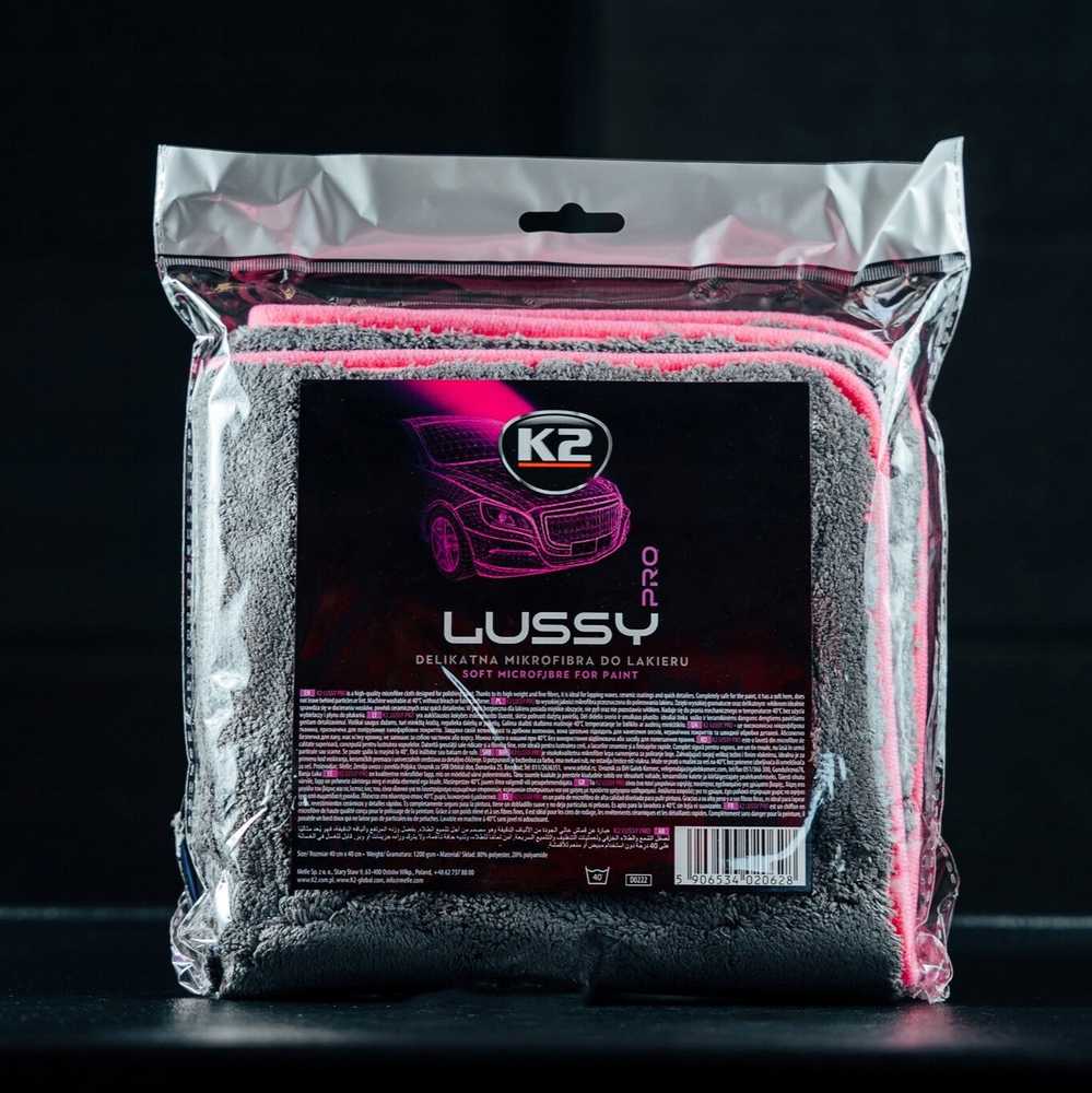 Melle K2 MIKROPLUOŠTO ŠLUOSTĖ LUSSY PRO 40×40 1200 GSM