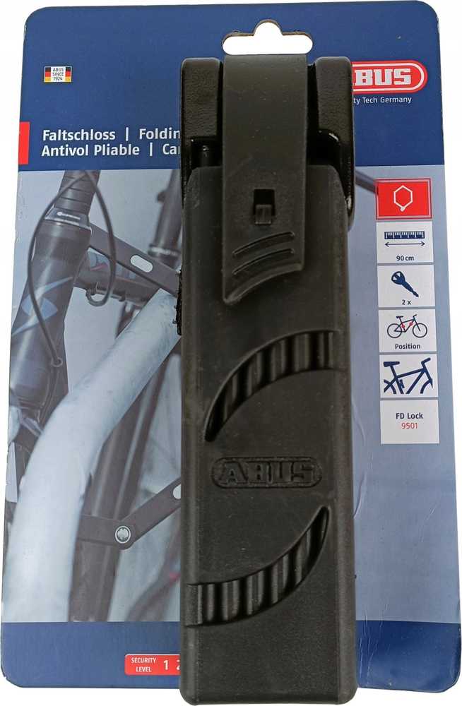 Pakabinama spyna Abus 9501 CL FD, 900 mm x 90 mm