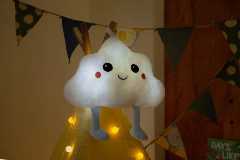 Mentor „Popbro LumiPuff“ šviečiančios pagalvės „Debesys“ LP-804 48046 /6