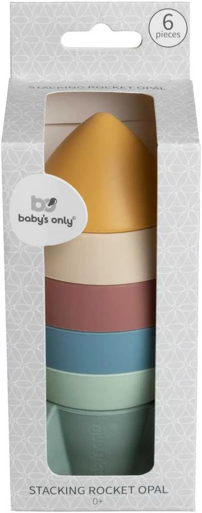 Babys Only „Mentor“ – Naujiena! Vienintelė kūdikio silikoninė raketa bokštui 0+ Opal BO-860.859.805.50
