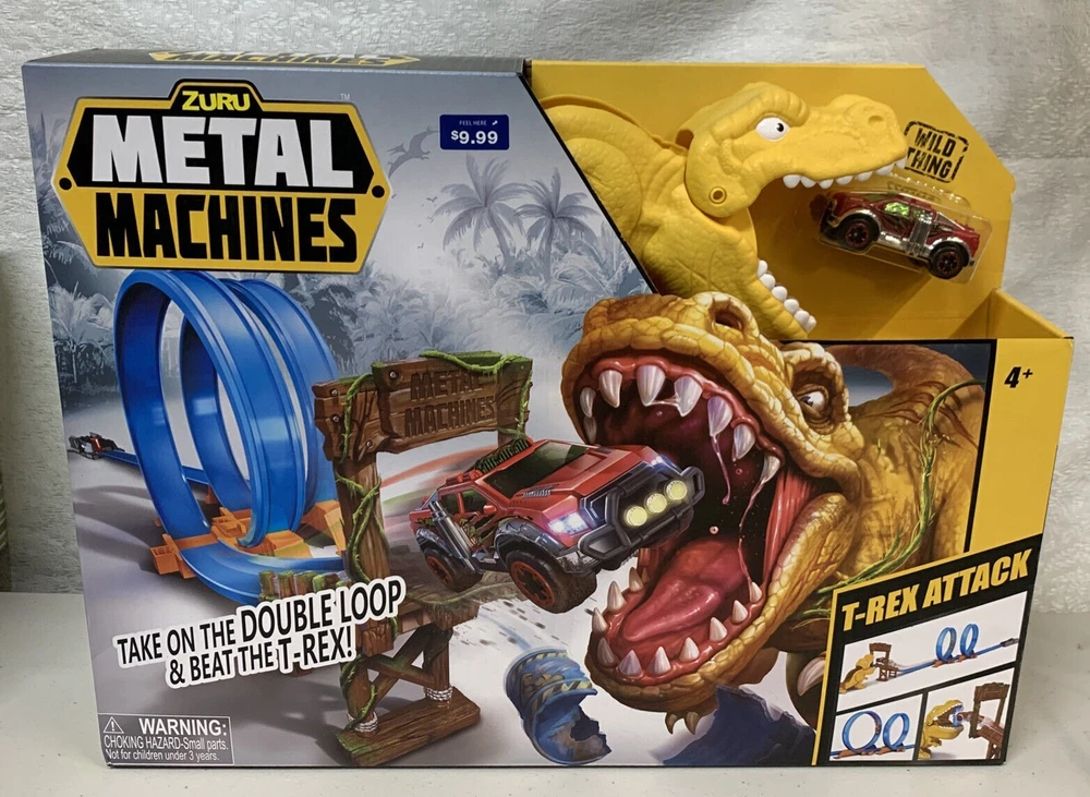 Zuru Metal Machines Metalmash METAL MACHINES automobilio rinkinys Value Brand T-Rex, 6702