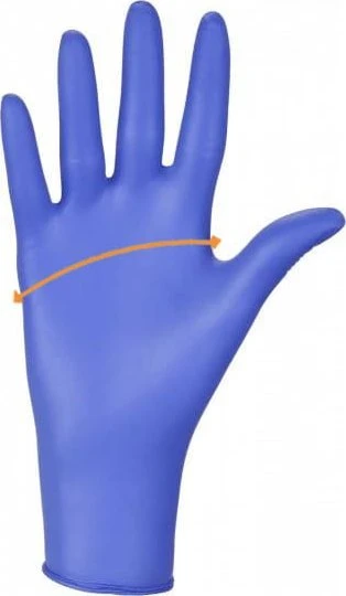 Rękawice Mercator Medical Apsauginės nitrilo pirštinės Nitrylex Basic, dydis S, 100 vnt.