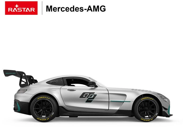 Nuotoliniu būdu valdomas automobilis Mercedes AMG GT2 R/C, mastelis 1:14, Rastar 10220
