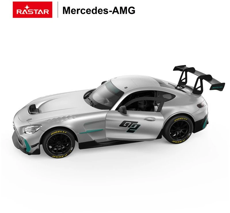 Nuotoliniu būdu valdomas automobilis Mercedes AMG GT2 R/C, mastelis 1:14, Rastar 10220