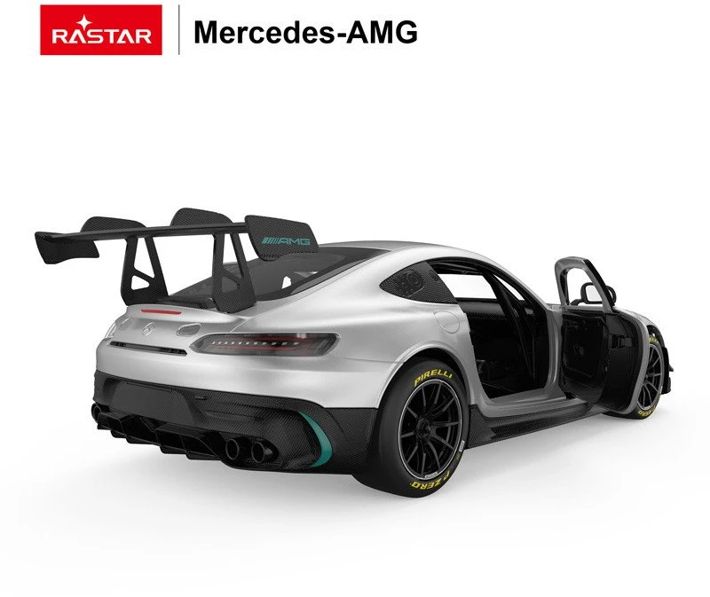 Nuotoliniu būdu valdomas automobilis Mercedes AMG GT2 R/C, mastelis 1:14, Rastar 10220