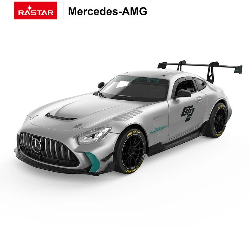 Nuotoliniu būdu valdomas automobilis Mercedes AMG GT2 R/C, mastelis 1:14, Rastar 10220