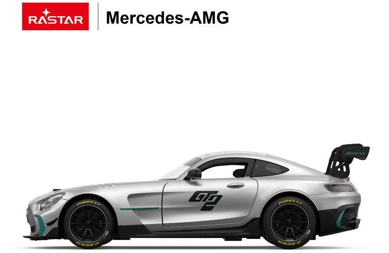 Nuotoliniu būdu valdomas automobilis Mercedes AMG GT2 R/C, mastelis 1:14, Rastar 10220