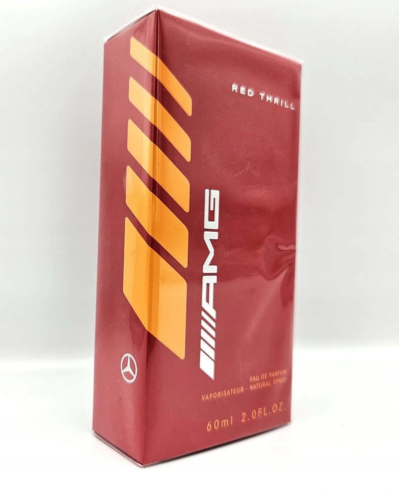 Mercedes-Benz AMG Raudona Thrill EDP parfumuotas vanduo vyrams, 60 ml