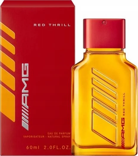 Mercedes-Benz AMG Raudona Thrill EDP parfumuotas vanduo vyrams, 60 ml